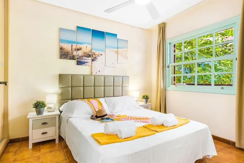 Azzurro Vibe With Ocean Sight In Heated Pool Complex - Tropical Dream Apartment San Miguel de Abona
