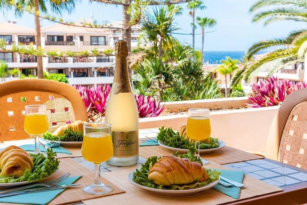 Azzurro Vibe With Ocean Sight In Heated Pool Complex - Tropical Dream Apartment San Miguel de Abona